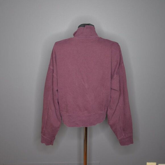 Aritzia Wilfred Free Brina Cardamom Zip Sweater Sz S - Picture 3 of 9